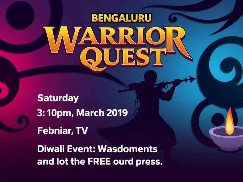 Festive Gameplay During Diwali Diwali Event in Bengaluru Warrior Quest